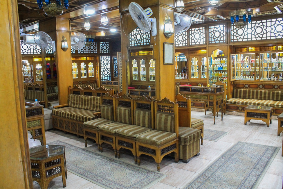 Cleopatra Palace interior